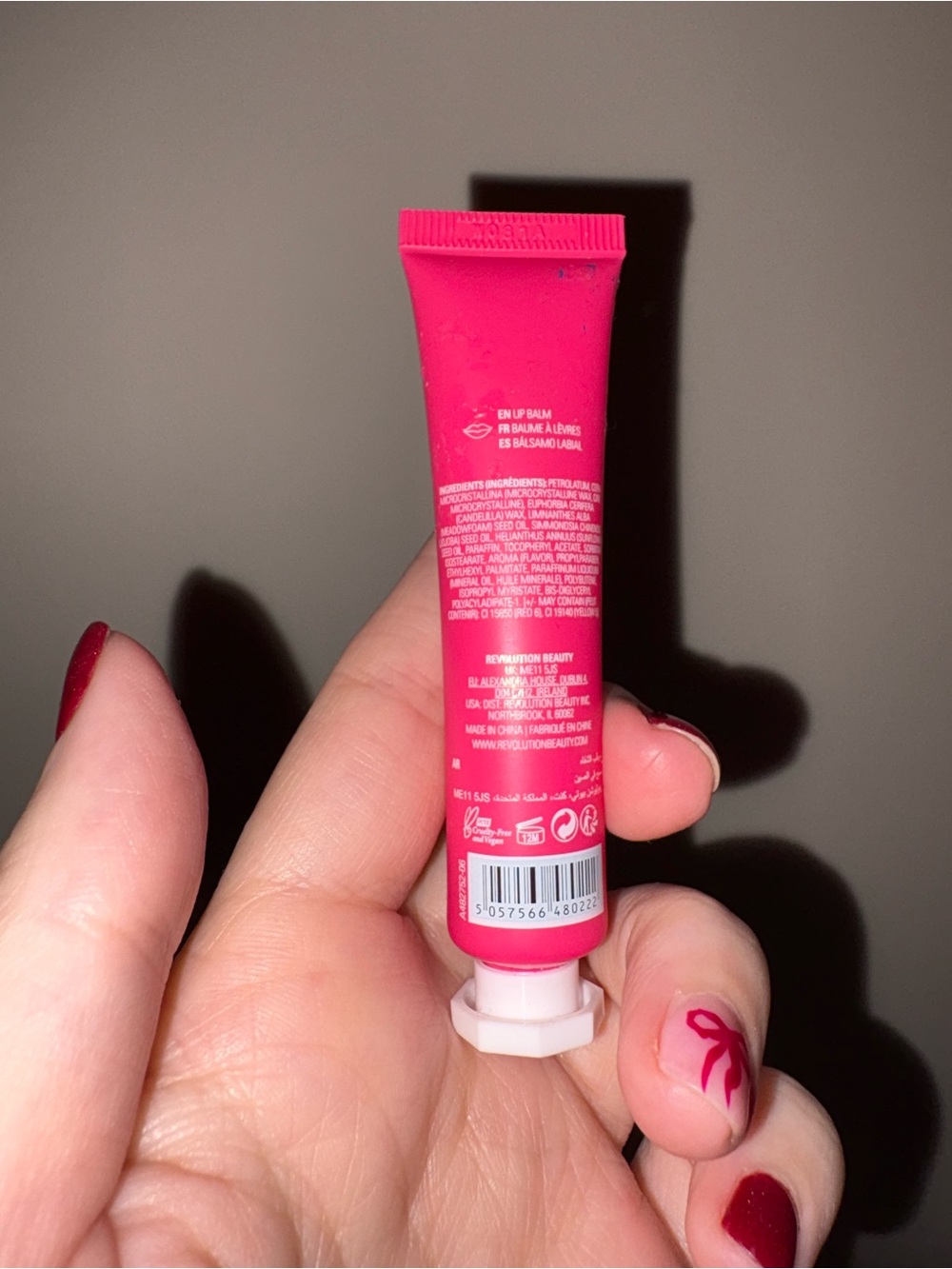 Revolution Glam Balm Lip Balm - Fresh Burst (Hot Pink) - Picture 2 of 2